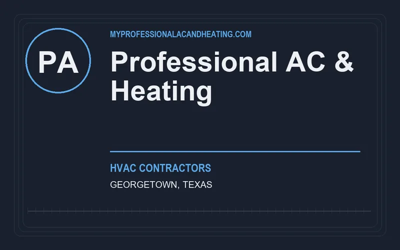 Professional AC & Heating in Georgetown, Texas