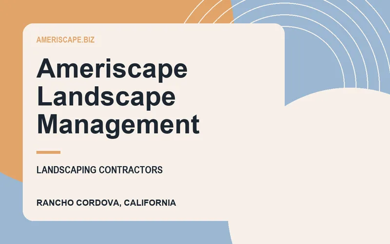 Ameriscape Landscape Management in Rancho Cordova, California