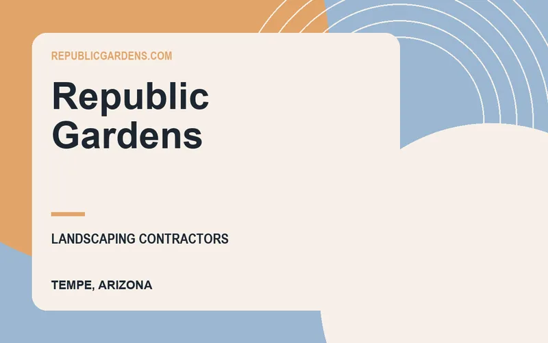 Republic Gardens in Tempe, Arizona