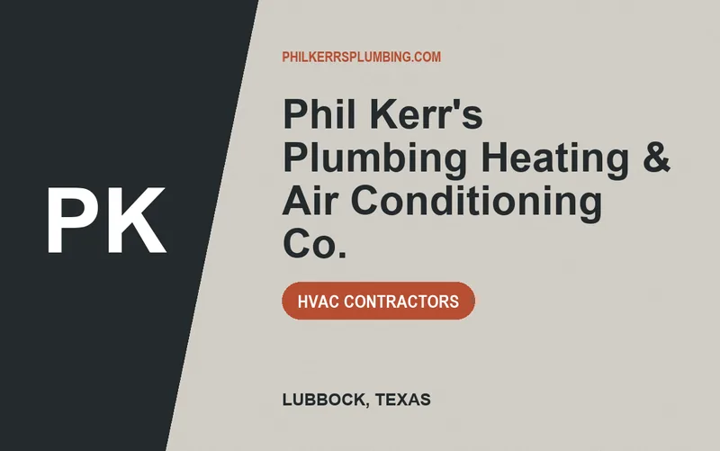 Phil Kerr's Plumbing Heating & Air Conditioning Co. in Lubbock, Texas