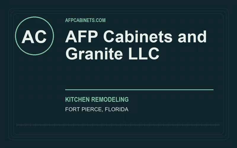 AFP Cabinets and Granite LLC in Fort Pierce, Florida