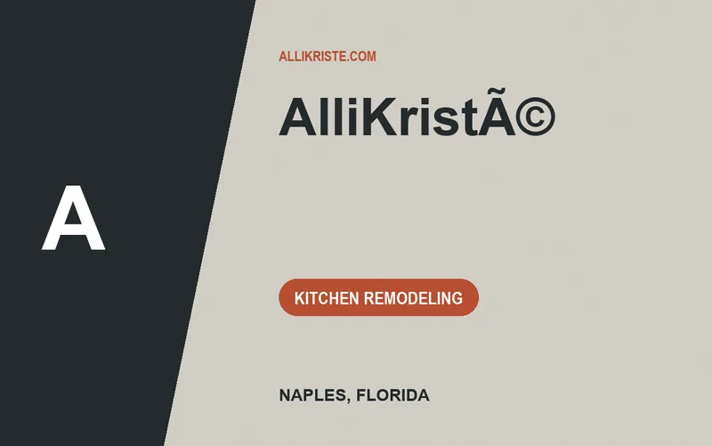AlliKristÃ© in Naples, Florida