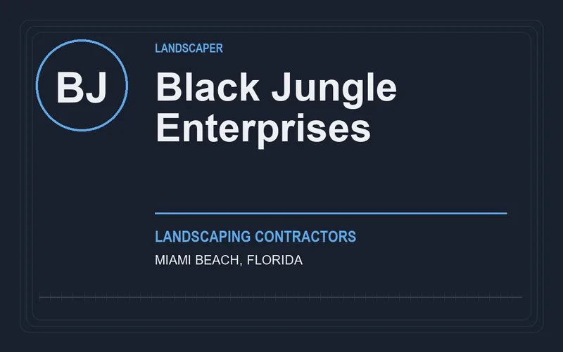 Black Jungle Enterprises in Miami Beach, Florida
