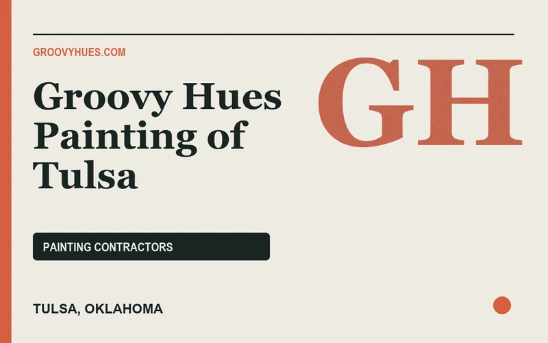 Groovy Hues Painting of Tulsa in Tulsa, Oklahoma