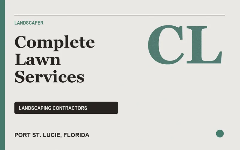 Complete Lawn Services in Port St. Lucie, Florida
