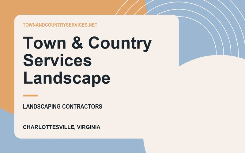 Town & Country Services Landscape in Charlottesville, Virginia
