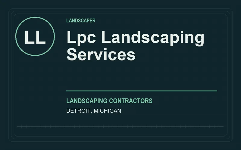 LPC LANDSCAPING SERVICES in Detroit, Michigan
