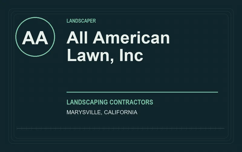 All American Lawn, Inc in Marysville, California