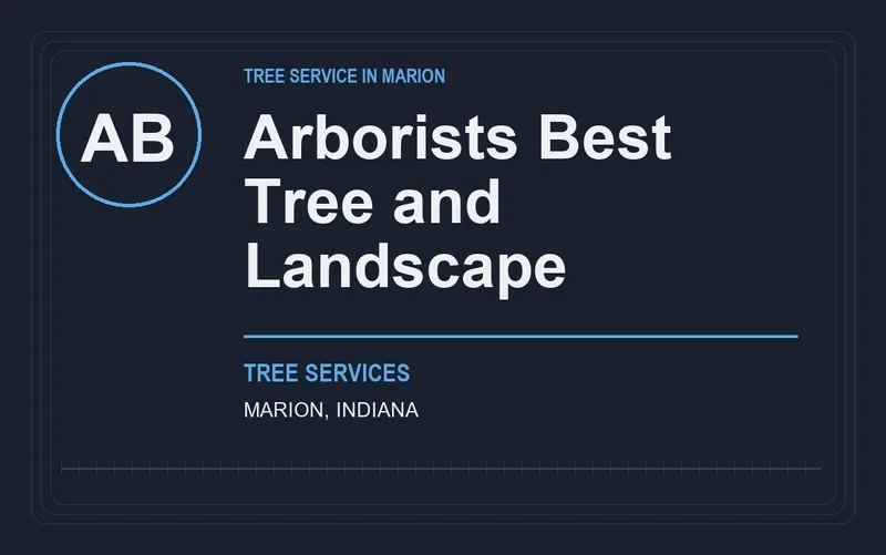 Arborists Best Tree and Landscape in Marion, Indiana