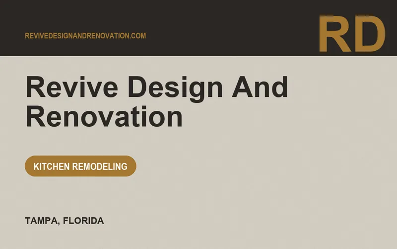 Revive Design And Renovation in Tampa, Florida