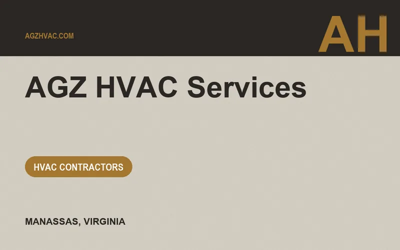AGZ HVAC Services in Manassas, Virginia