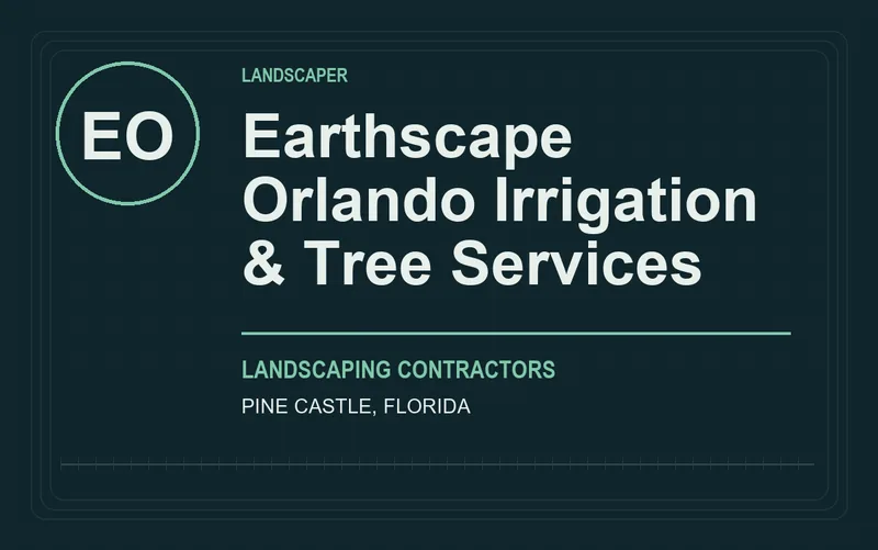 Earthscape Orlando Irrigation & Tree Services in Pine Castle, Florida