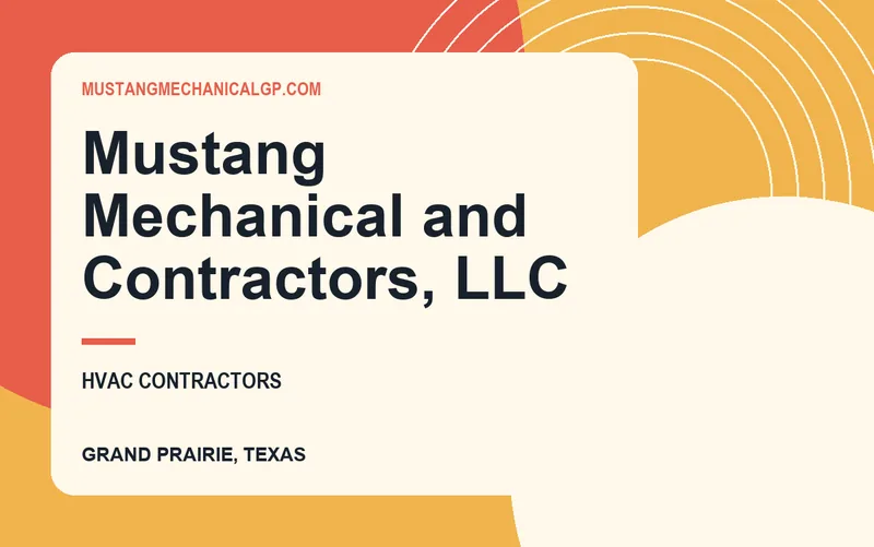 Mustang Mechanical and Contractors, LLC in Grand Prairie, Texas