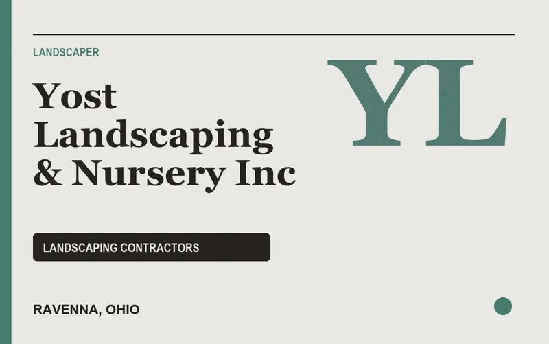 Yost Landscaping & Nursery Inc in Ravenna, Ohio