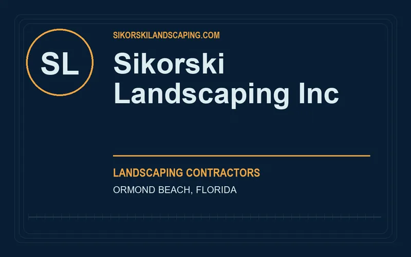 Sikorski Landscaping Inc in Ormond Beach, Florida