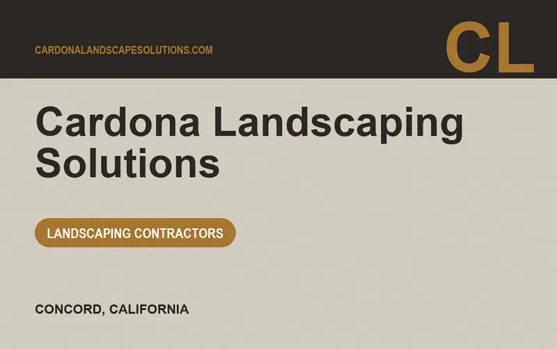 Cardona Landscaping Solutions in Concord, California