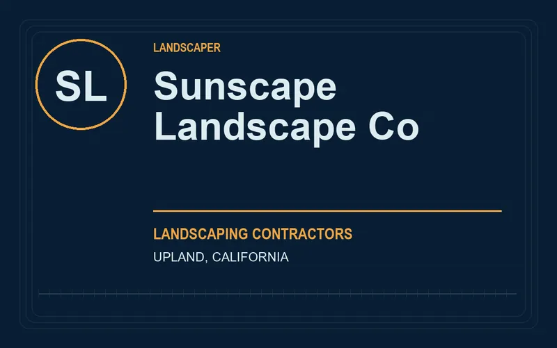 Sunscape Landscape Co in Upland, California