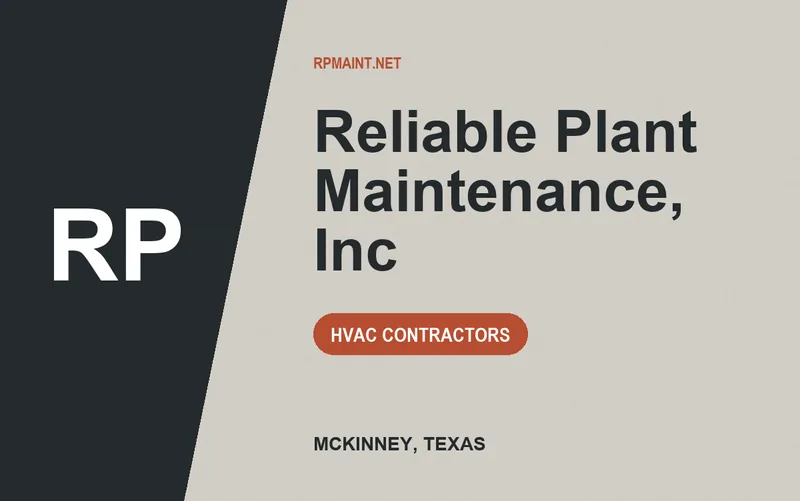 Reliable Plant Maintenance, Inc in McKinney, Texas