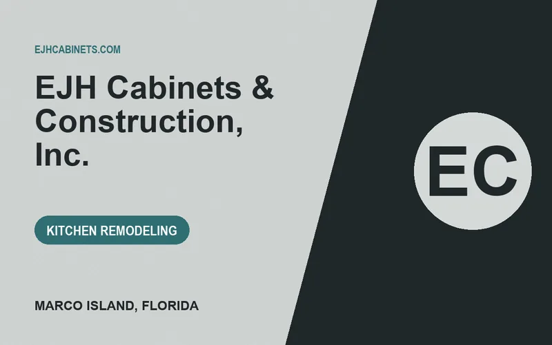 EJH Cabinets & Construction, Inc. in Marco Island, Florida