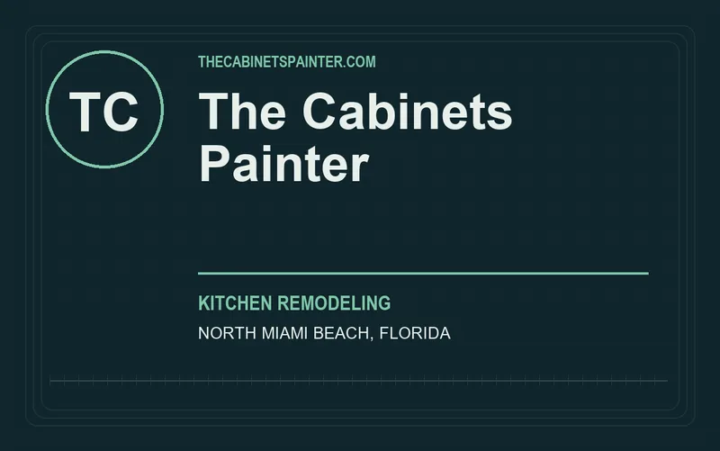 The Cabinets Painter in North Miami Beach, Florida
