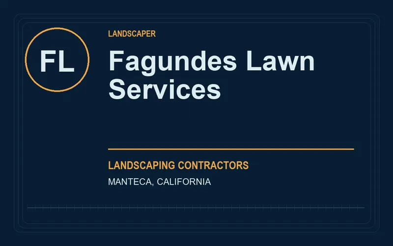 Fagundes Lawn Services in Manteca, California
