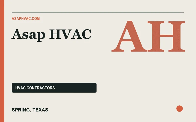 Asap Hvac in Spring, Texas