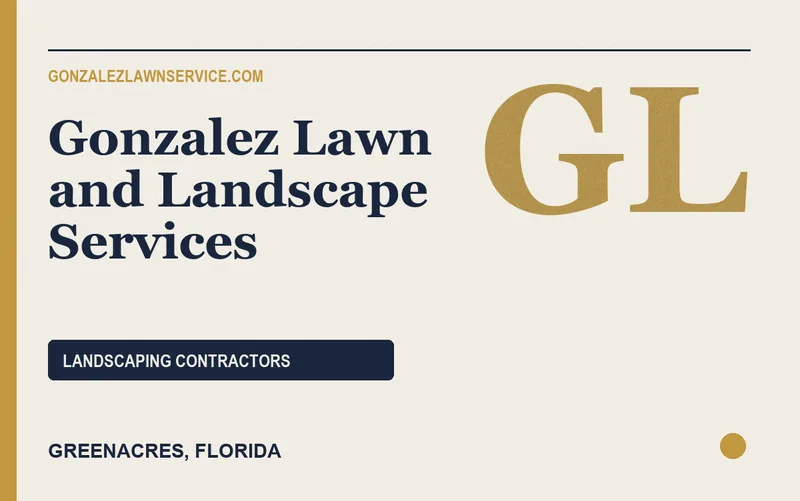 Gonzalez Lawn and Landscape Services in Greenacres, Florida