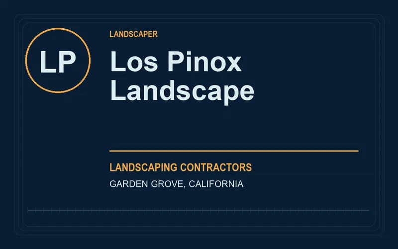 Los Pinox Landscape in Garden Grove, California