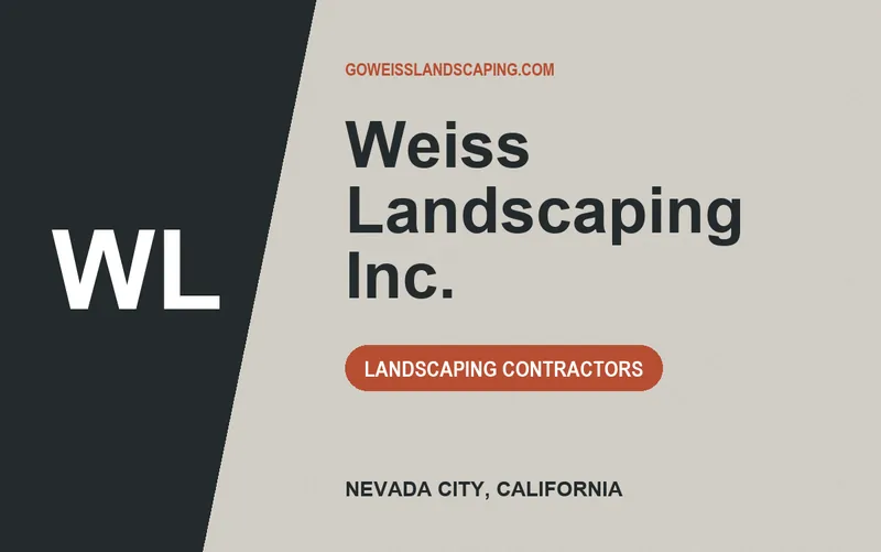 Weiss Landscaping Inc. in Nevada City, California