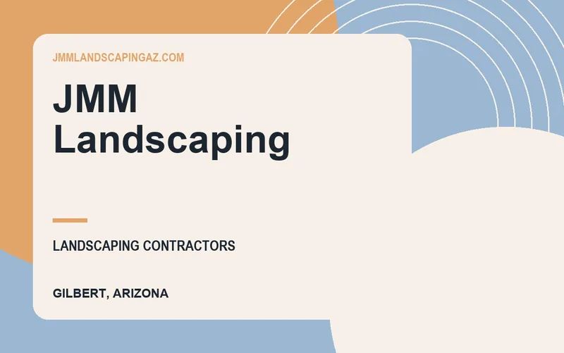 JMM Landscaping in Gilbert, Arizona