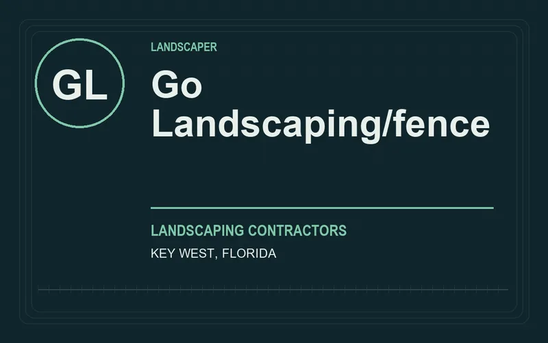 Go Landscaping/fence in Key West, Florida