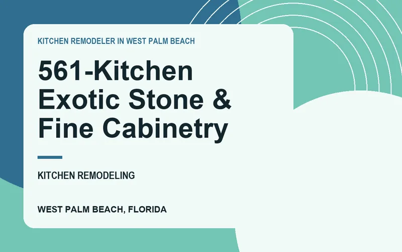 561-Kitchen Exotic Stone & Fine Cabinetry in West Palm Beach, Florida