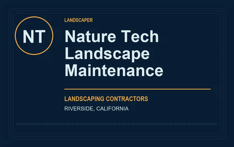 Nature Tech Landscape Maintenance in Riverside, California