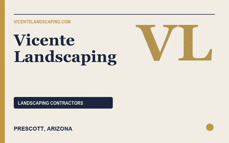 Vicente Landscaping in Prescott, Arizona