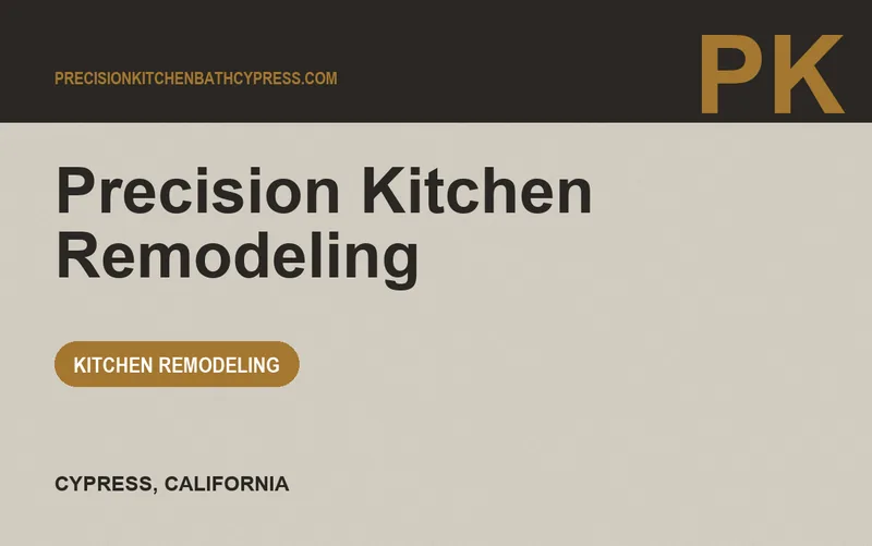 Precision Kitchen Remodeling in Cypress, California