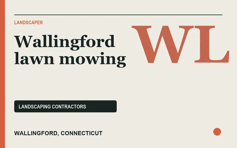 Wallingford lawn mowing in Wallingford, Connecticut