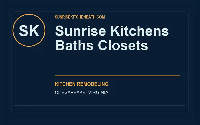 Sunrise Kitchens Baths Closets in Chesapeake, Virginia