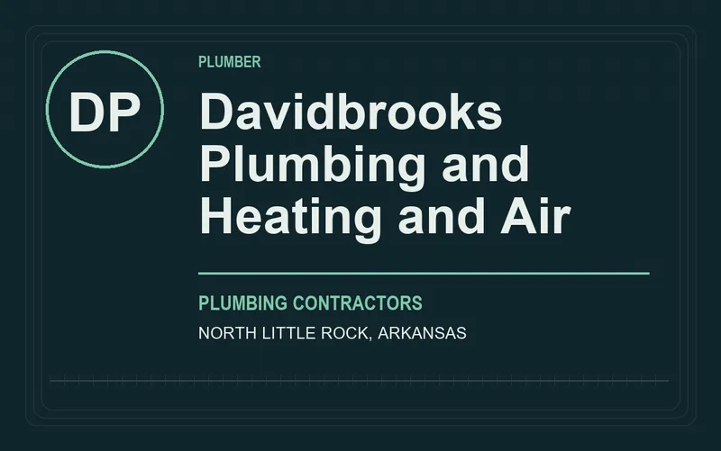 Davidbrooks Plumbing and Heating and Air in North Little Rock, Arkansas