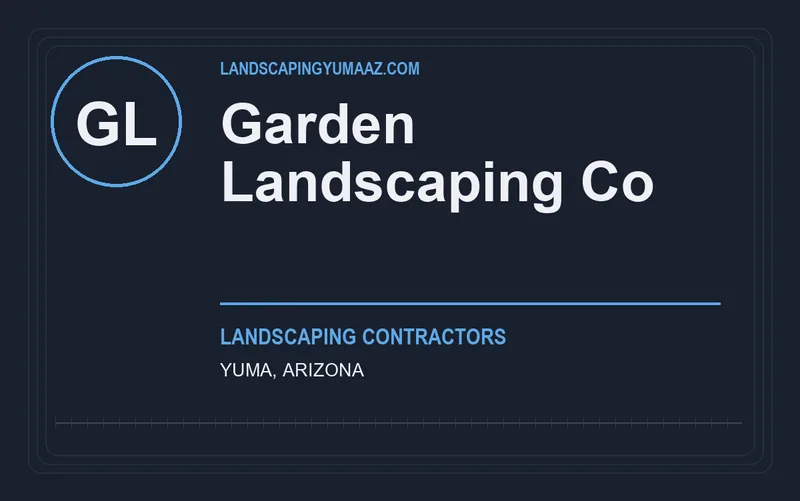 Garden Landscaping Co in Yuma, Arizona