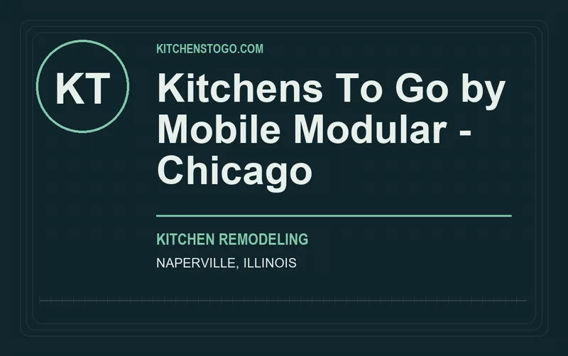 Kitchens To Go by Mobile Modular - Chicago in Naperville, Illinois