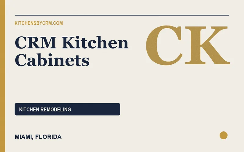 CRM Kitchen Cabinets in Miami, Florida