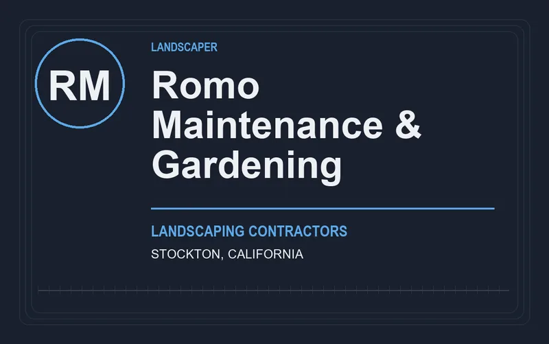 Romo Maintenance & Gardening in Stockton, California