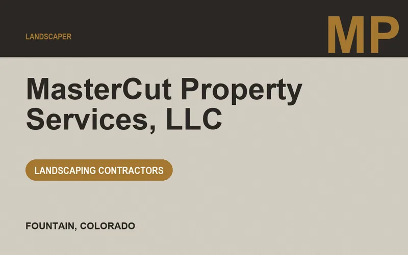 MasterCut Property Services, LLC in Fountain, Colorado