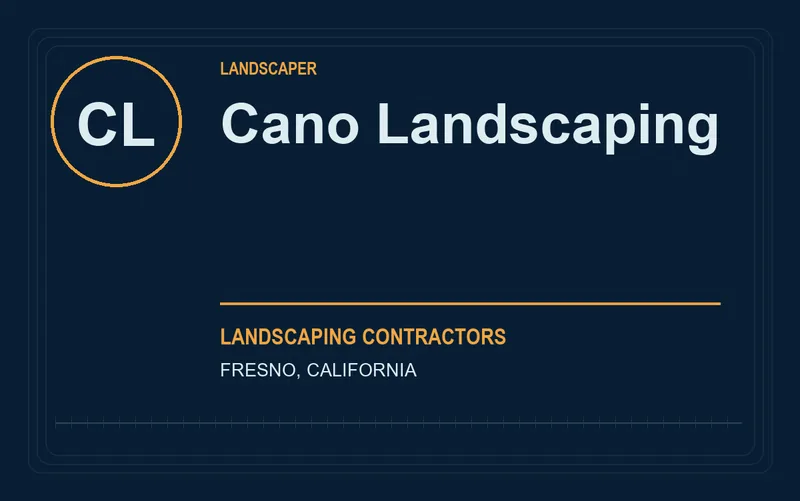 Cano Landscaping in Fresno, California