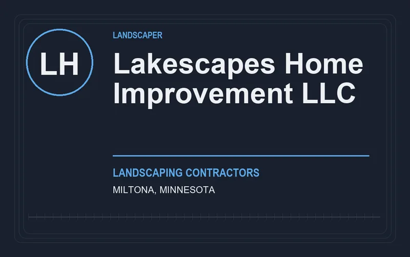 Lakescapes Home Improvement LLC in Miltona, Minnesota