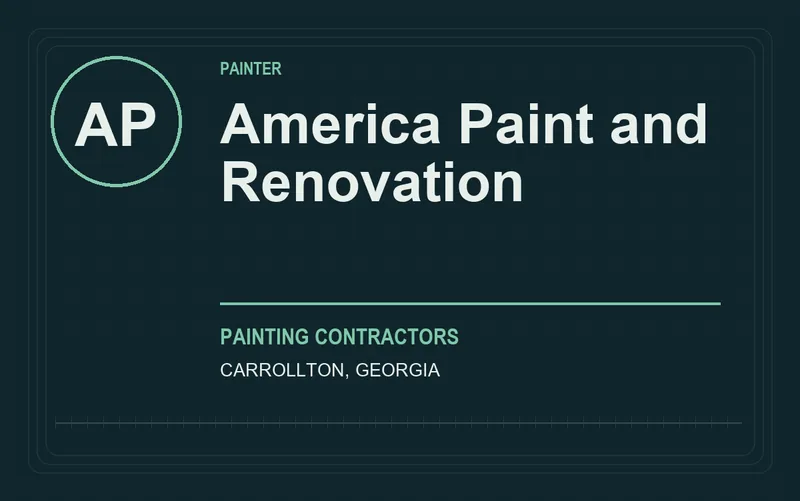 America Paint and Renovation in Carrollton, Georgia