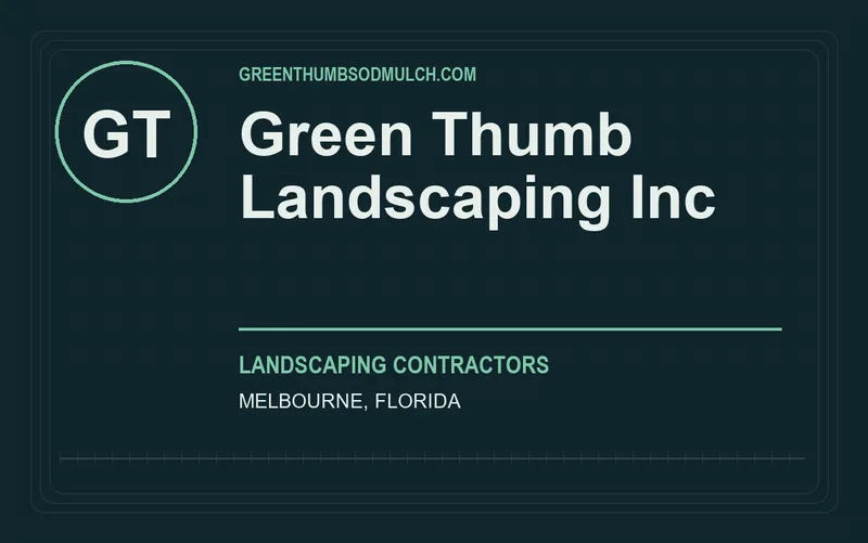 Green Thumb Landscaping Inc in Melbourne, Florida
