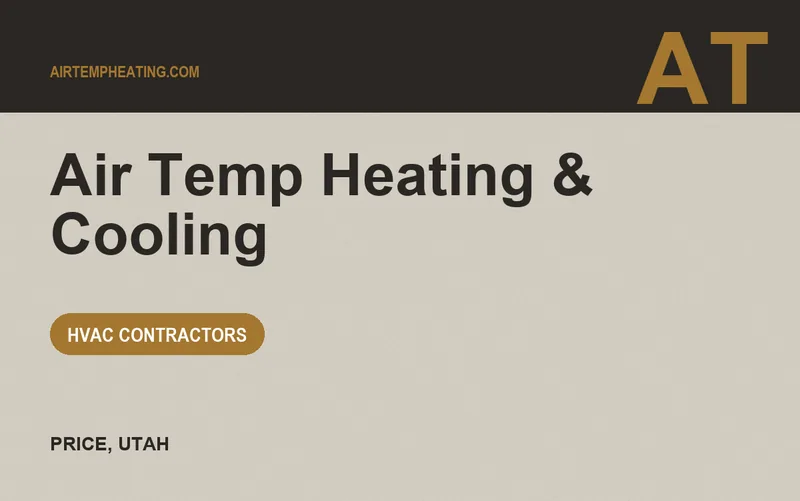 Air Temp Heating & Cooling in Price, Utah