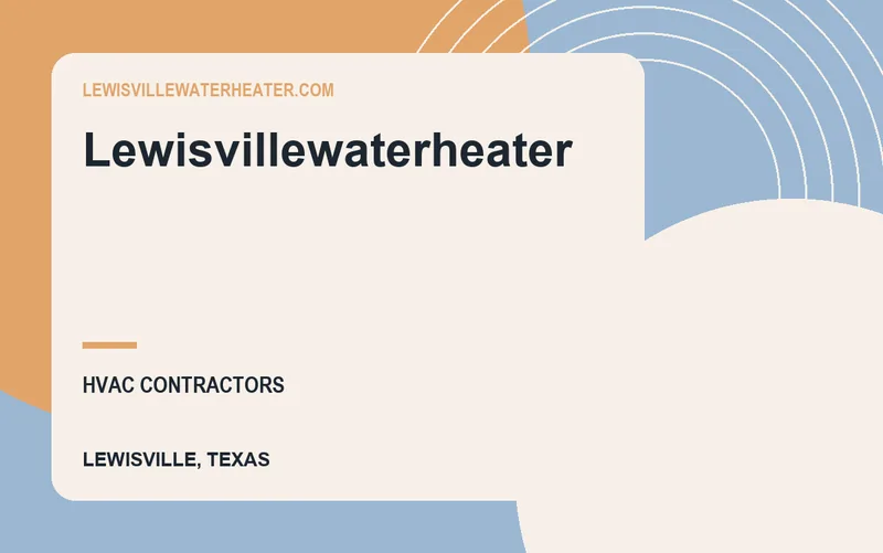 lewisvillewaterheater in Lewisville, Texas