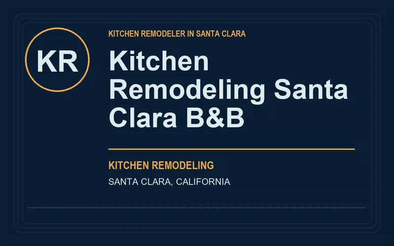 Kitchen Remodeling Santa Clara B&B in Santa Clara, California